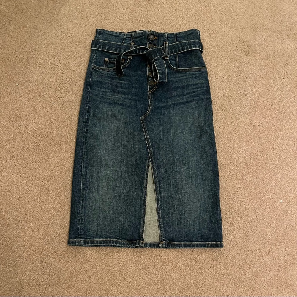 Veronica Beard Jeans Women’s Dark Blue Pencil Skirt Size 8